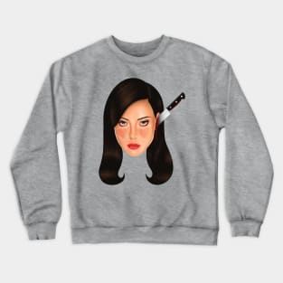 Aubrey Plaza Horror Film Crewneck Sweatshirt